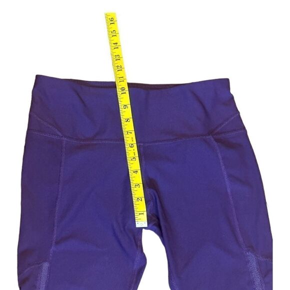 Apana Purple Yoga Leggings Pants Size Medium M - Picture 3 of 10